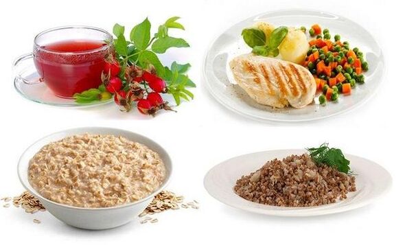 During gastritis, food should be prepared with gentle heat treatment